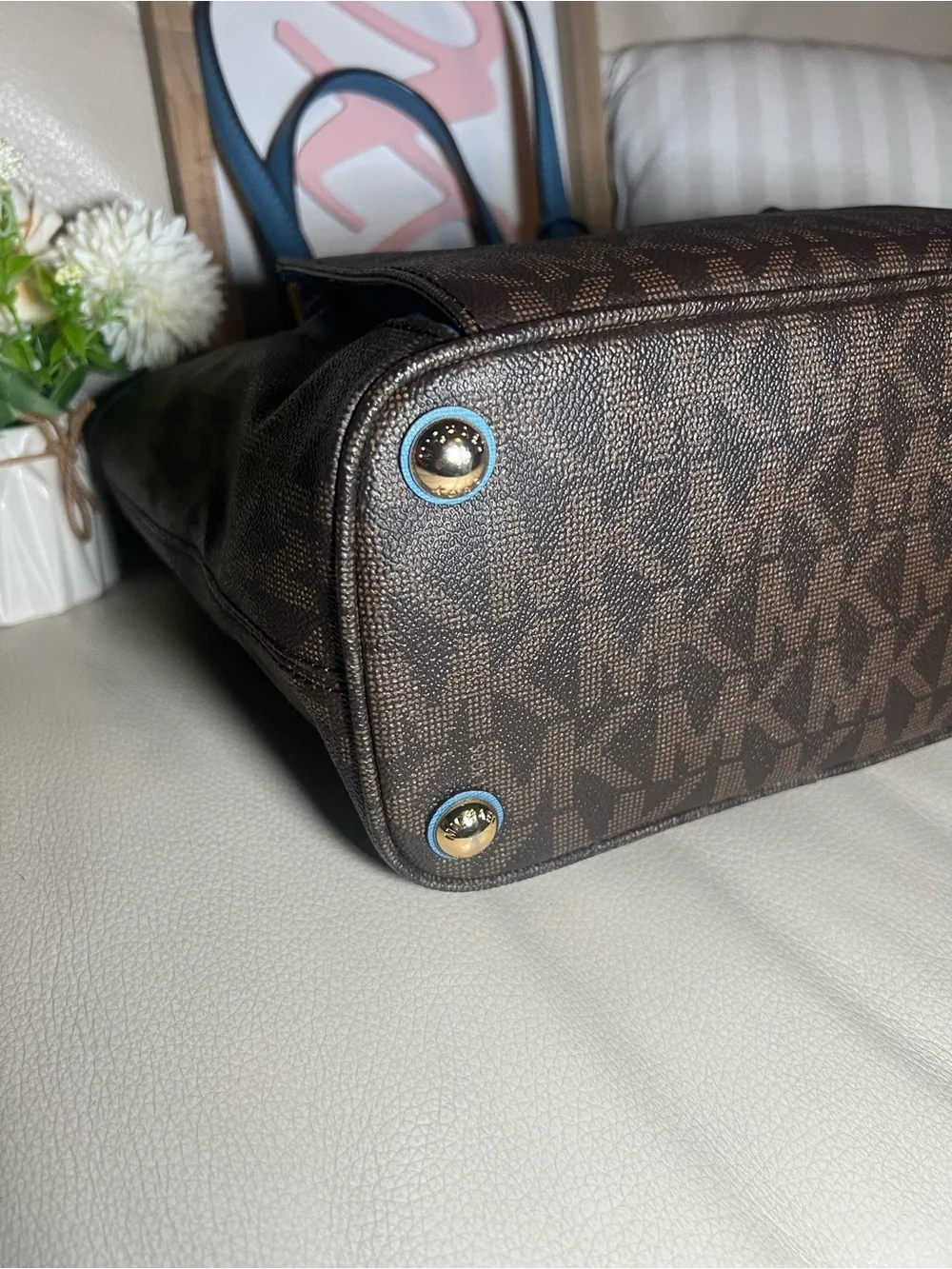 Vintage Michael Kors Jet Set Medium Snap Front Tote